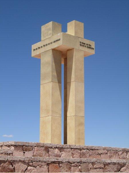 The cross at Quitor