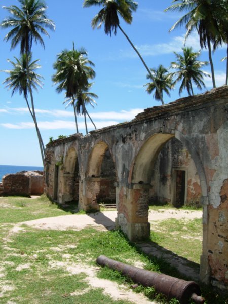 Crumbling old fort