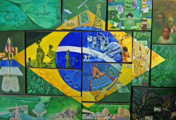 Composite Brazil Flag