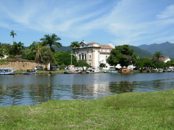 Paraty by the river