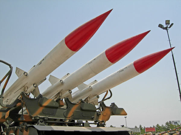 SAM missiles