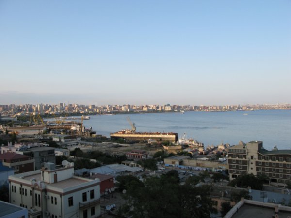 View over Baku