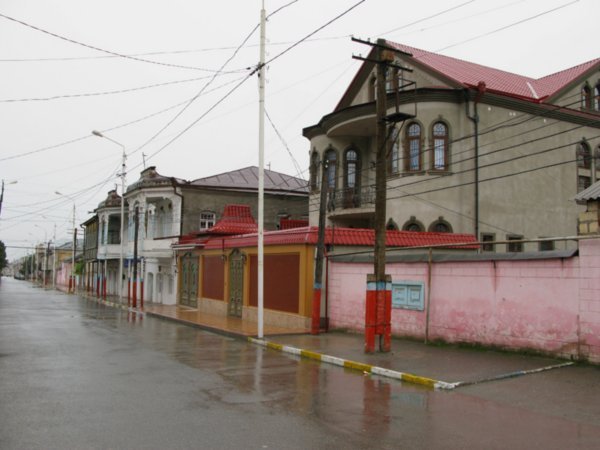 Wet streets of Krasnaya