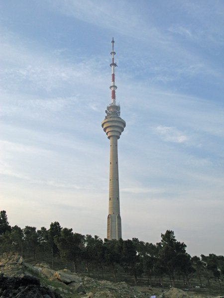 Getting closer to the TV tower