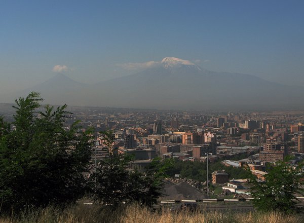 Mt Ararat dominates Yerevan