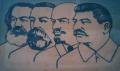 Engels, Marx, Lenin and Stalin