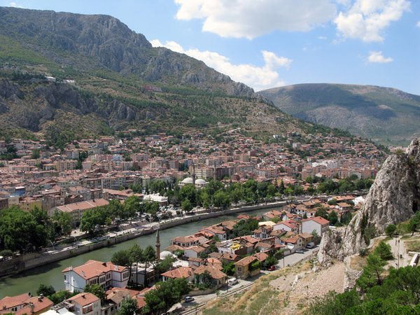Amasya from above