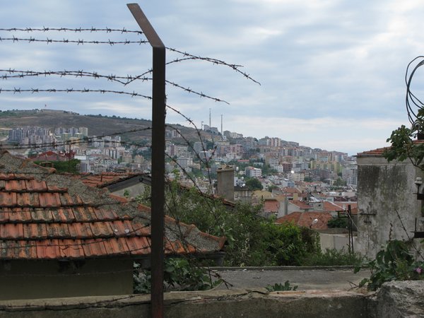 Sinop through the prison barbed wire