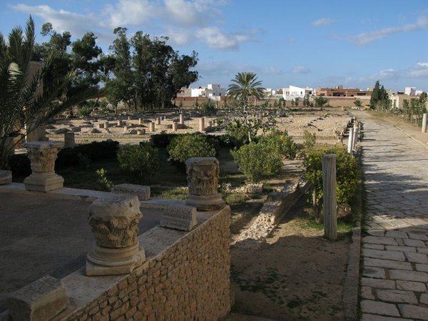 Ruins of the villas