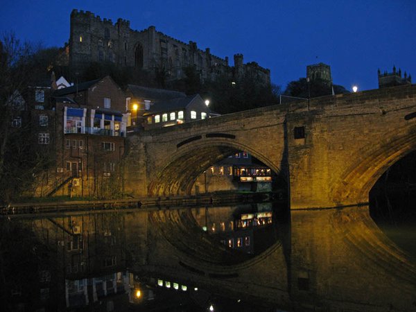 Durham by night