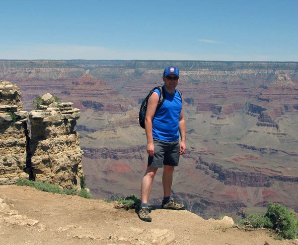 Russ at The Grand Canyon