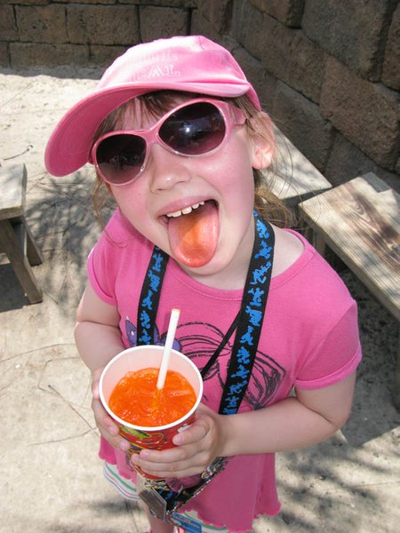 Hannah's Orange Tongue