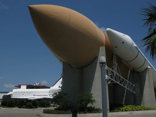 Space Shuttle and Rocket Boosters