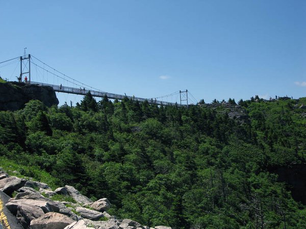 Mile-high Suspension Bridge
