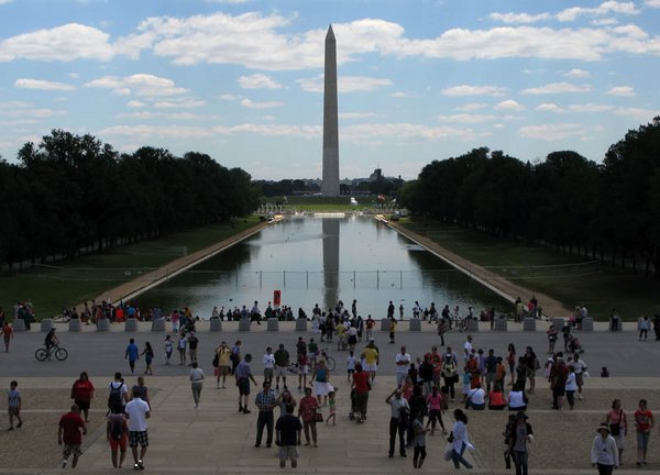Washington Memorial and the Reflecting Pool