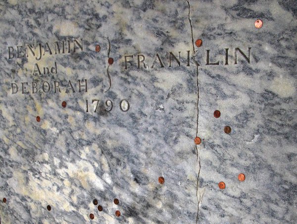 Bejamin Franklin's Grave