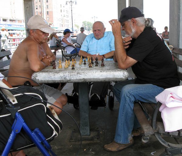 Chess on the Beach