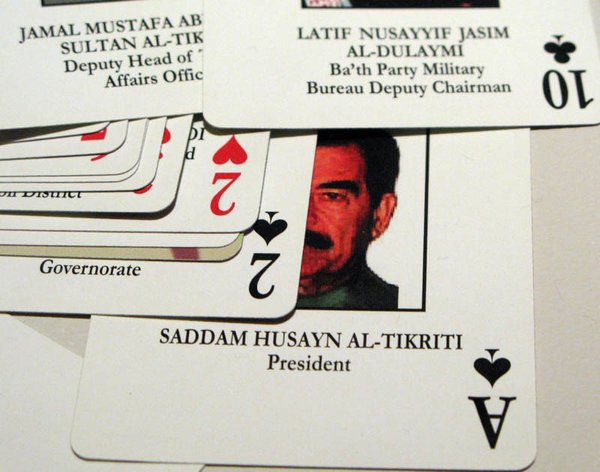 Gulf War Playing Cards