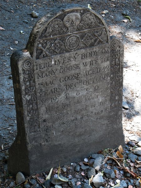 Mother Goose's grave
