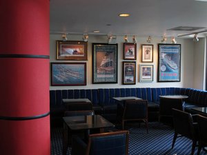 Titanic bar at the Marriott