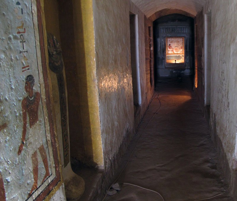 Inside a Tomb