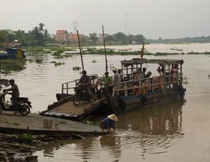 Ferry across the Saigon