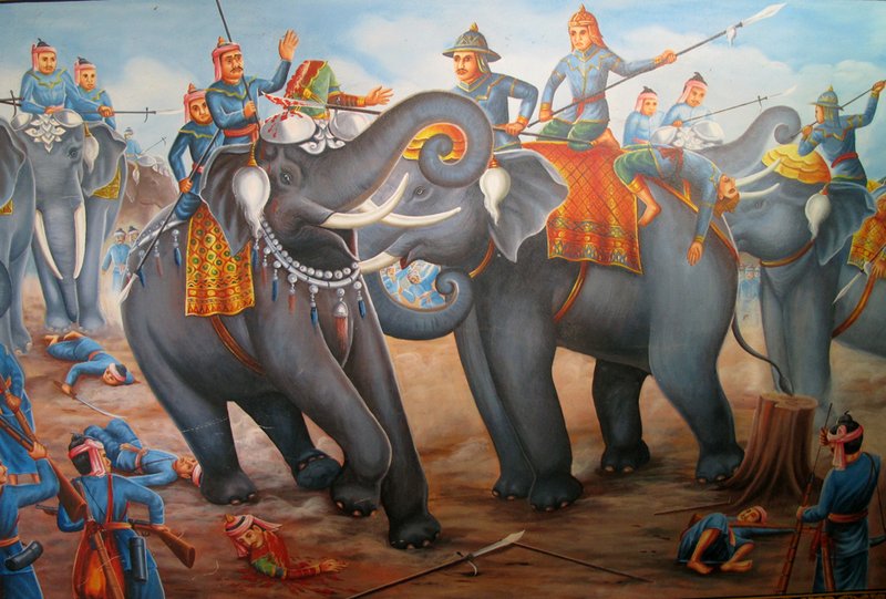 Elephant warriors
