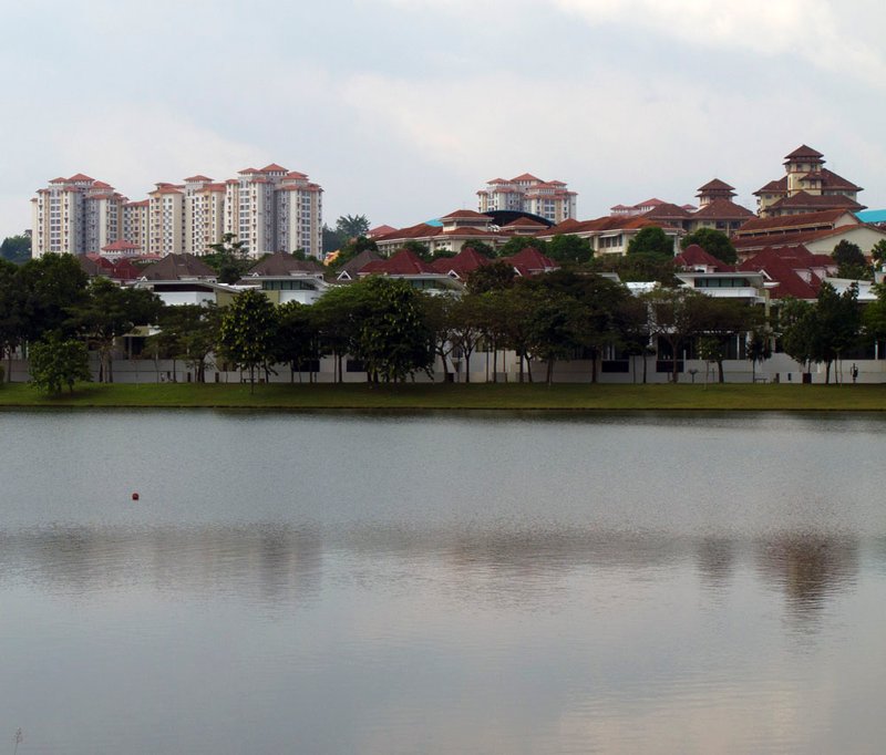 Putrajaya lake and condos