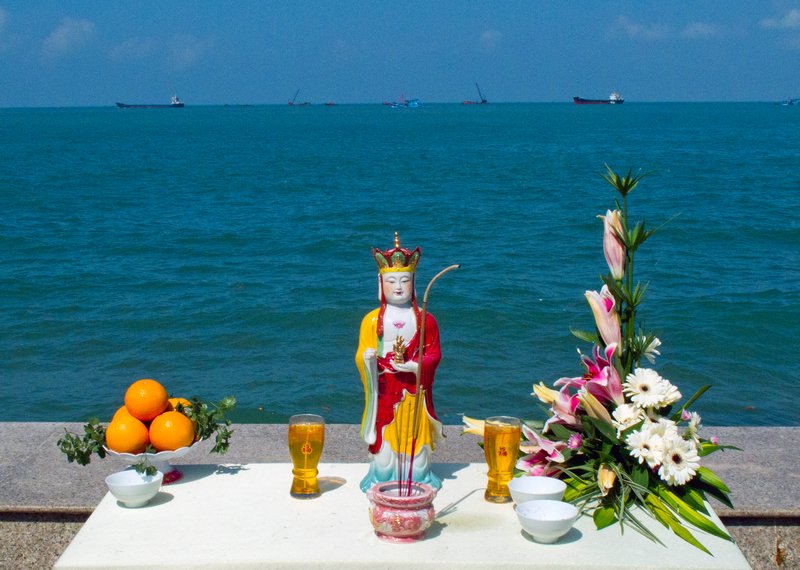 Buddhism by the sea