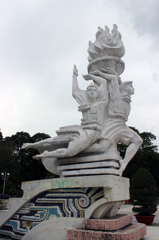 White statue