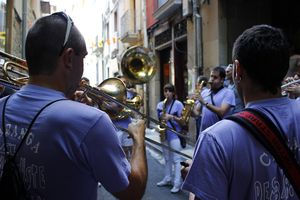 Band playing in the street