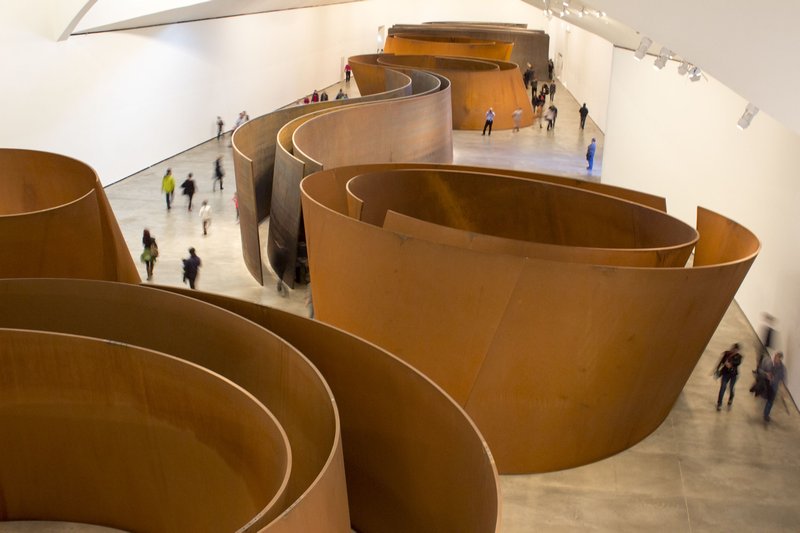 Art inside the Guggenheim
