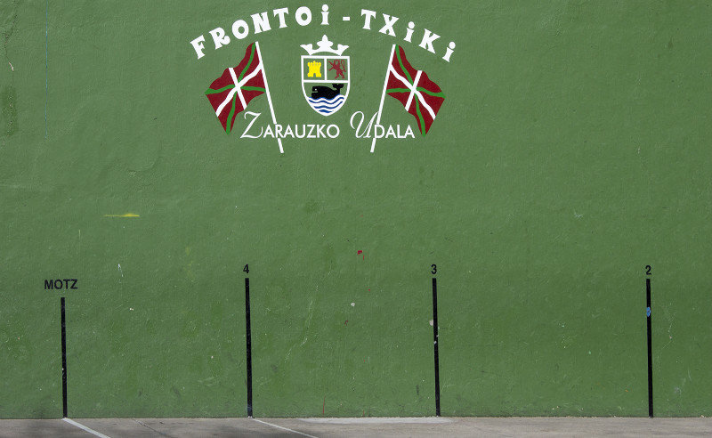 Fronton - a Basque pelota court