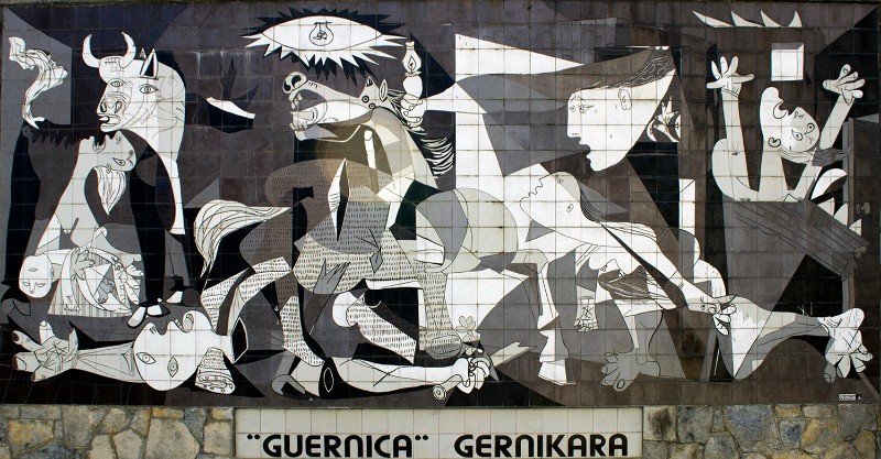 Guernica in tiles