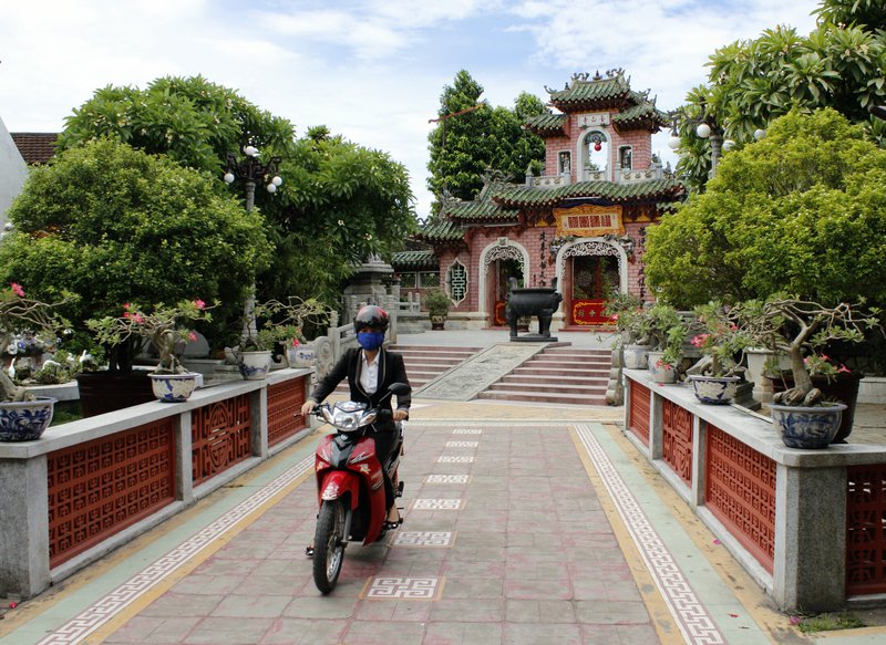 Temples and motorbikes
