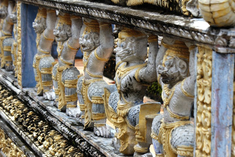 Buddhist architectural detail