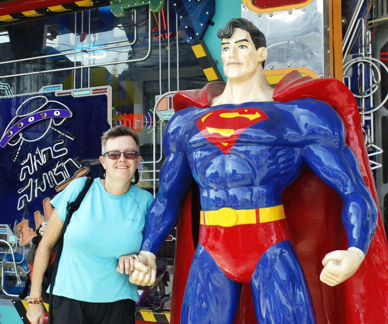 Trish meets Superman