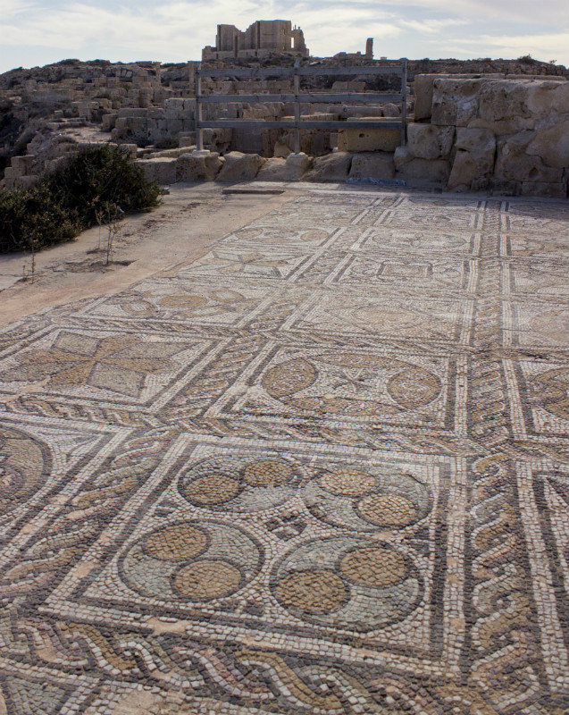 Amazing mosaic floors
