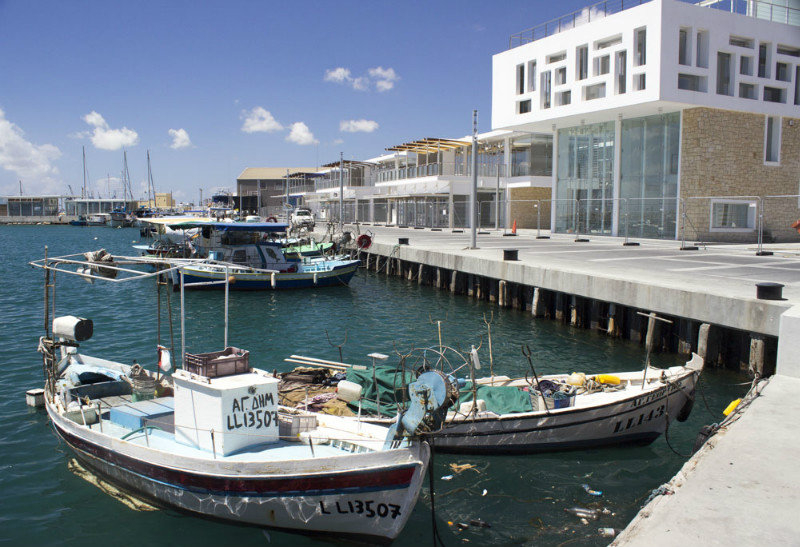 The new harbour at Limassol