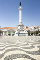 Rossio Square and the National Theatre