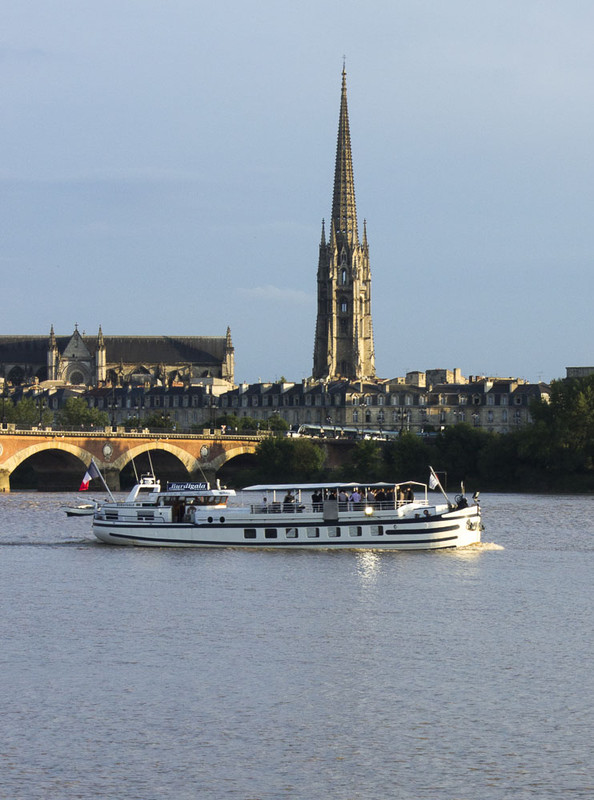 Cruising on the River Garonne
