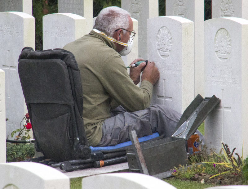Maintaining the graves