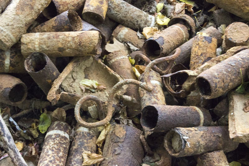 Used ammo at Hooge Crater