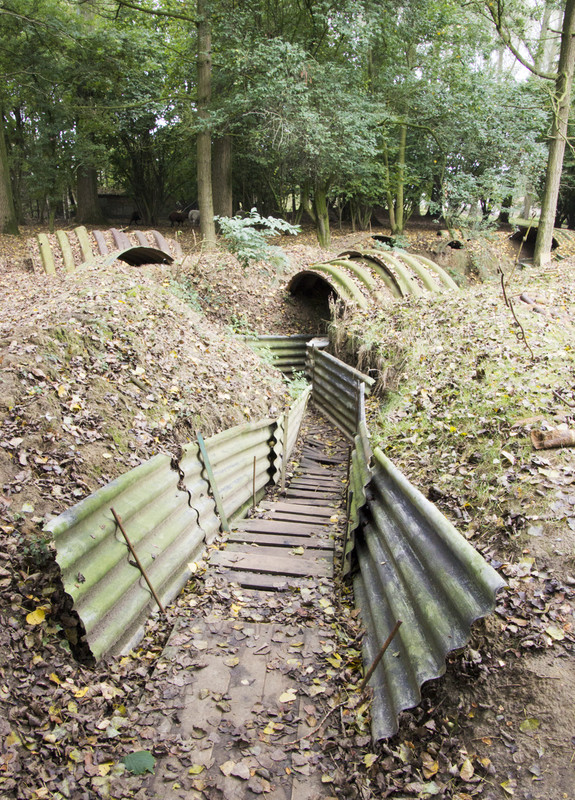 Trenches at Hooge Crater