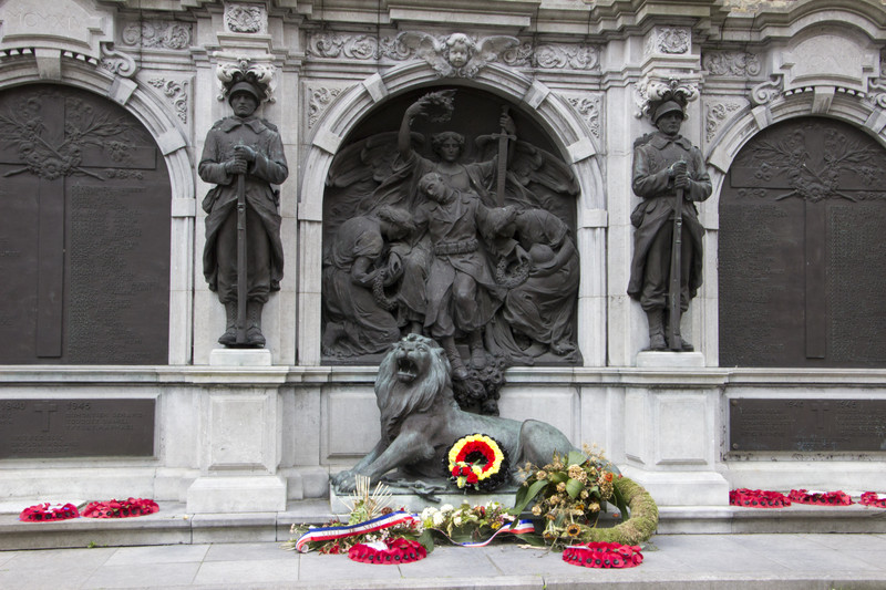 Belgian memorial in Ypres