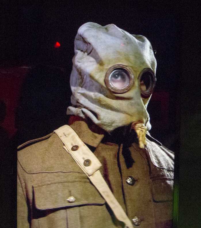 Gas mask at Flanders Field Museum