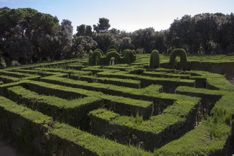 Parc Horta Hedge Maze