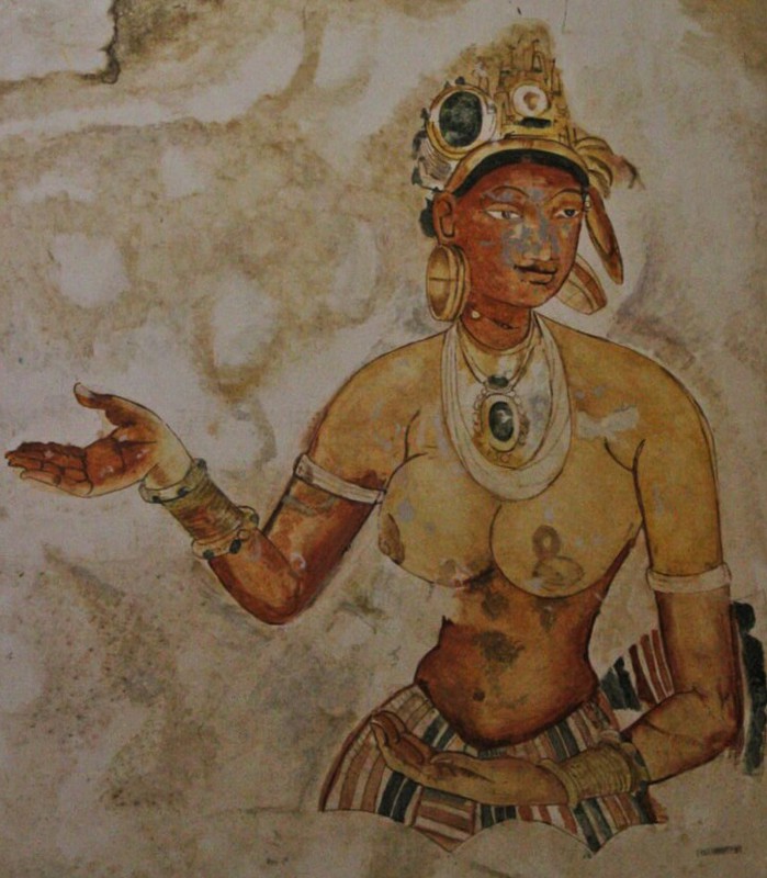 Replica of cave fresco in painting museum