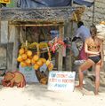 Coconut stall