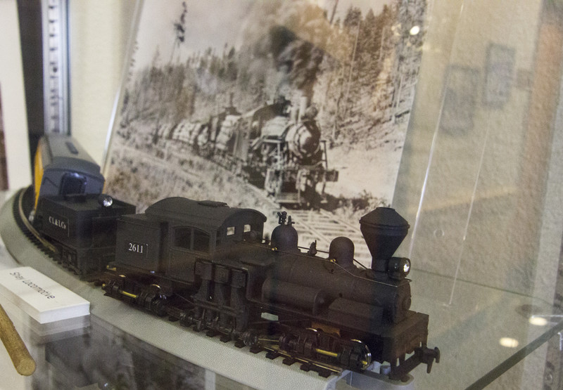 Model of a train